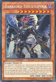 Darklord Tezcatlipoca [DESO-EN031] Secret Rare | Exor Games Bridgewater