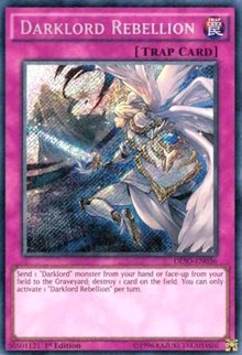 Darklord Rebellion [DESO-EN036] Secret Rare | Exor Games Bridgewater