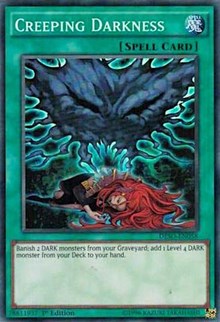 Creeping Darkness [DESO-EN058] Super Rare | Exor Games Bridgewater