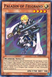 Paladin of Felgrand [OP03-EN007] Super Rare | Exor Games Bridgewater