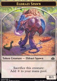 Eldrazi Spawn (003) // Eldrazi Double-sided Token [Planechase Anthology] | Exor Games Bridgewater