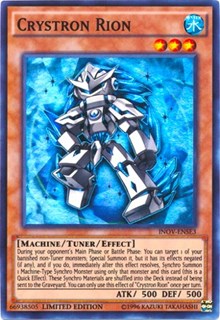 Crystron Rion [INOV-ENSE3] Super Rare | Exor Games Bridgewater