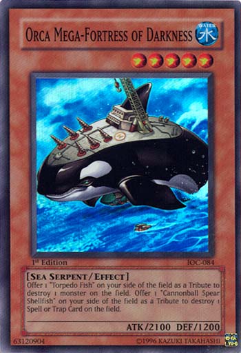 Orca Mega-Fortress of Darkness [IOC-084] Super Rare | Exor Games Bridgewater