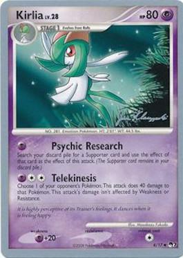 Kirlia LV.28 (8/17) (Psychic Lock - Jason Klaczynski) [World Championships 2008] | Exor Games Bridgewater