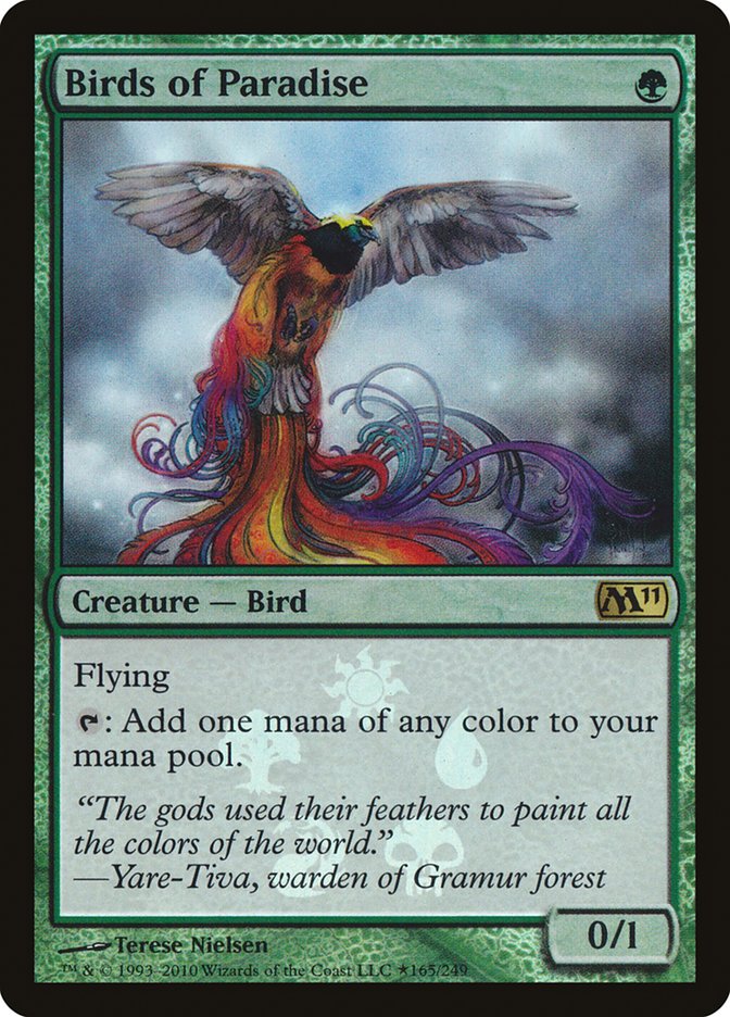 Birds of Paradise (Buy-A-Box) [Magic 2011 Promos] | Exor Games Bridgewater