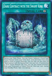 Dark Contract with the Swamp King [SDPD-EN025] Common | Exor Games Bridgewater