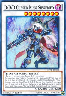 D/D/D Cursed King Siegfried [SDPD-EN042] Super Rare | Exor Games Bridgewater