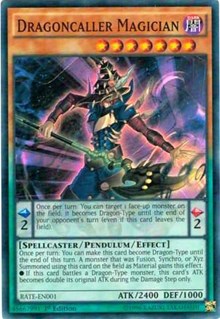 Dragoncaller Magician [RATE-EN001] Super Rare | Exor Games Bridgewater