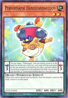 Performapal Handstandaccoon [RATE-EN002] Common | Exor Games Bridgewater