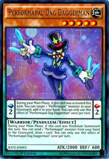 Performapal Dag Daggerman [RATE-EN003] Ultra Rare | Exor Games Bridgewater