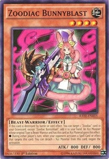 Zoodiac Bunnyblast [RATE-EN015] Common | Exor Games Bridgewater