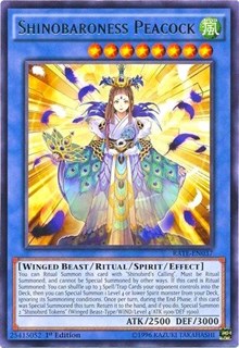 Shinobaroness Peacock [RATE-EN037] Rare | Exor Games Bridgewater