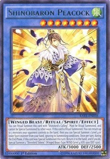 Shinobaron Peacock [RATE-EN038] Rare | Exor Games Bridgewater