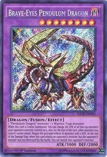 Brave-Eyes Pendulum Dragon [RATE-EN039] Secret Rare | Exor Games Bridgewater