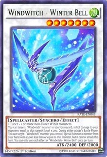 Windwitch - Winter Bell [RATE-EN043] Rare | Exor Games Bridgewater