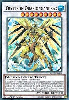 Crystron Quariongandrax [RATE-EN046] Ultra Rare | Exor Games Bridgewater