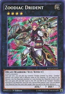 Zoodiac Drident [RATE-EN053] Secret Rare | Exor Games Bridgewater