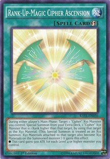 Rank-Up-Magic Cipher Ascension [RATE-EN056] Common | Exor Games Bridgewater