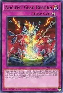 Ancient Gear Reborn [RATE-EN070] Rare | Exor Games Bridgewater