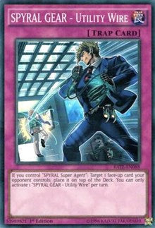 SPYRAL GEAR - Utility Wire [RATE-EN088] Super Rare | Exor Games Bridgewater