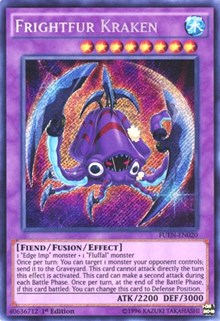 Frightfur Kraken [FUEN-EN020] Secret Rare | Exor Games Bridgewater