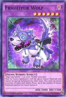 Frightfur Wolf [FUEN-EN021] Super Rare | Exor Games Bridgewater