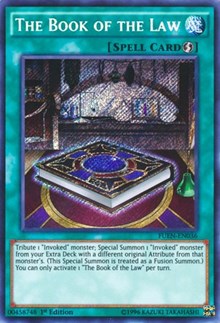 The Book of the Law [FUEN-EN036] Secret Rare | Exor Games Bridgewater