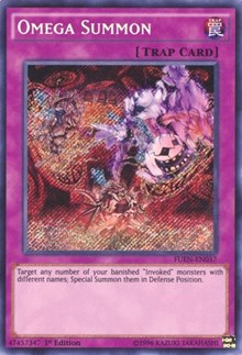 Omega Summon [FUEN-EN037] Secret Rare | Exor Games Bridgewater