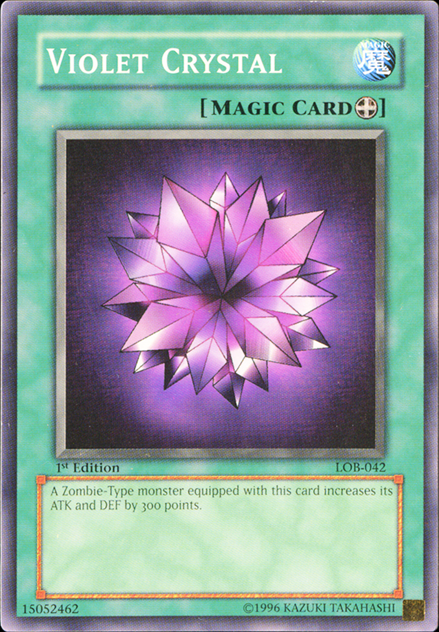 Violet Crystal [LOB-042] Common | Exor Games Bridgewater
