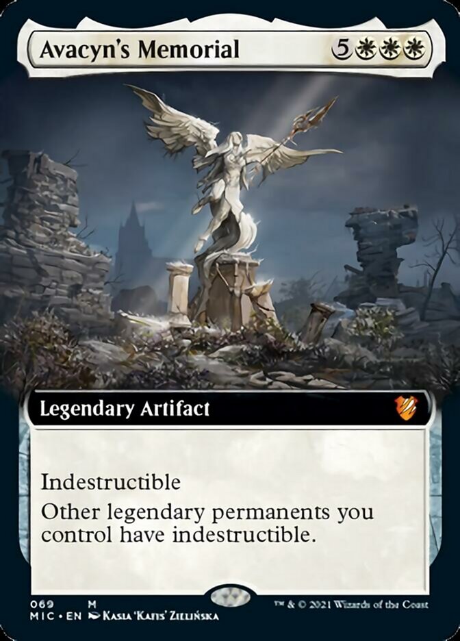 Avacyn's Memorial (Extended) [Innistrad: Midnight Hunt Commander] | Exor Games Bridgewater