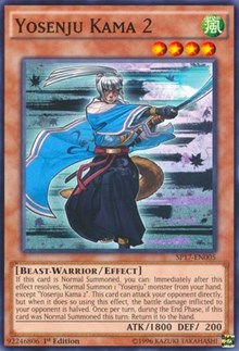 Yosenju Kama 2 (Starfoil) [SP17-EN005] Starfoil Rare | Exor Games Bridgewater