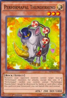 Performapal Thunderhino (Starfoil) [SP17-EN016] Starfoil Rare | Exor Games Bridgewater