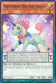 Performapal Odd-Eyes Unicorn [SP17-EN033] Common | Exor Games Bridgewater