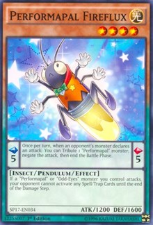 Performapal Fireflux [SP17-EN034] Common | Exor Games Bridgewater