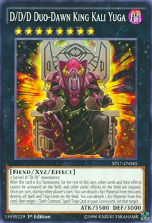 D/D/D Duo-Dawn King Kali Yuga [SP17-EN045] Common | Exor Games Bridgewater