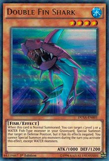 Double Fin Shark [DUSA-EN001] Ultra Rare | Exor Games Bridgewater