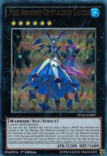 Full Armored Crystalzero Lancer [DUSA-EN007] Ultra Rare | Exor Games Bridgewater