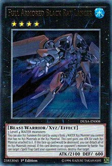 Full Armored Black Ray Lancer [DUSA-EN008] Ultra Rare | Exor Games Bridgewater