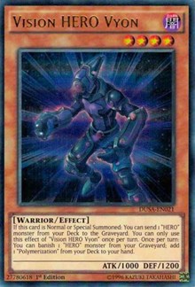 Vision HERO Vyon [DUSA-EN021] Ultra Rare | Exor Games Bridgewater