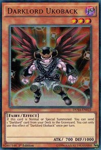 Darklord Ukoback [DUSA-EN022] Ultra Rare | Exor Games Bridgewater