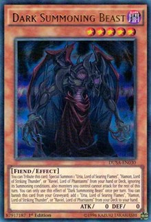 Dark Summoning Beast [DUSA-EN030] Ultra Rare | Exor Games Bridgewater