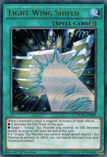 Light Wing Shield [DUSA-EN039] Ultra Rare | Exor Games Bridgewater