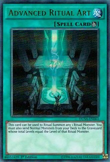 Advanced Ritual Art [DUSA-EN063] Ultra Rare | Exor Games Bridgewater