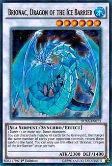 Brionac, Dragon of the Ice Barrier [DUSA-EN073] Ultra Rare | Exor Games Bridgewater