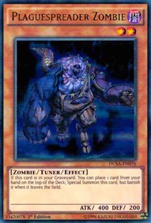 Plaguespreader Zombie [DUSA-EN076] Ultra Rare | Exor Games Bridgewater