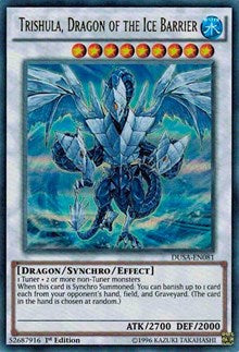 Trishula, Dragon of the Ice Barrier [DUSA-EN081] Ultra Rare | Exor Games Bridgewater