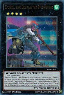 Castel, the Skyblaster Musketeer [DUSA-EN093] Ultra Rare | Exor Games Bridgewater