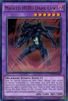 Masked HERO Dark Law [DUSA-EN094] Ultra Rare | Exor Games Bridgewater