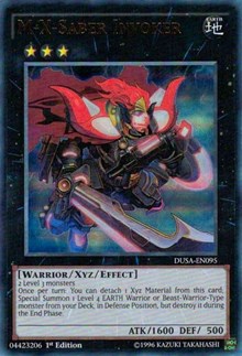 M-X-Saber Invoker [DUSA-EN095] Ultra Rare | Exor Games Bridgewater