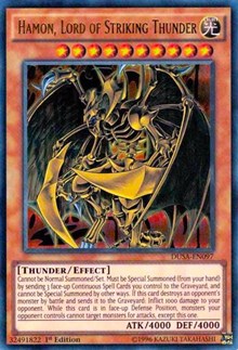 Hamon, Lord of Striking Thunder [DUSA-EN097] Ultra Rare | Exor Games Bridgewater